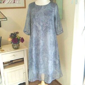 NWT Floryday Gray Floral Dress